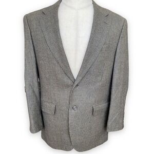 Chaps Blazer Sport Coat Jacket Lambswool‎ Men's Size 40S Casual Career